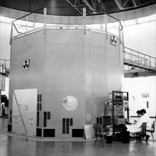 techniciens et réacteur nucléaires de l'ispra, 1959