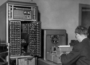 calculateur électronique au polytechnique de milan, 1955