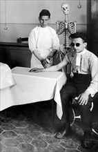 florence, florence, clinique externe de l'institut pour aveugles, 1920 1930