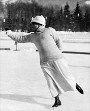 patinage sur glace, 1910