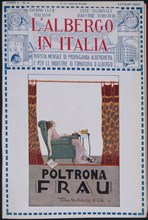 publication périodique "l'alber du mois de l'al italienne" de l'année juillet 1925 destinée à l'information de l'intérieur sur les progrès techniques et les nouveautés