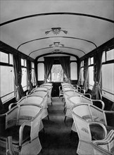 autocar touristique de la compagnie des tramways romains 1950