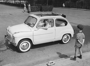 fiat 500 transformable, 1958