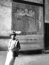 visiteur dans un musée, 1964