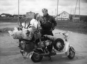 touristes en terre lapone, 1958
