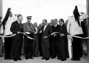 inauguration inauguration de la section bologne-milan, 1959