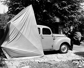 garage portable, 1958