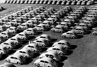 groupe de voitures allemandes à moteur arrière, 1954