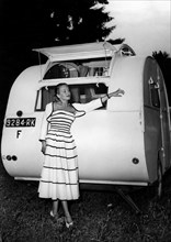 la car car caravane française en italie, 1950-1955