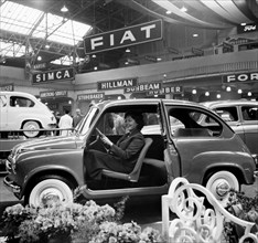 fiat 600 salon international de l'automobile de genève, 1955