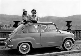 fiat 600 transformable, 1956