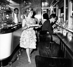 voiture bar restaurant, 1963