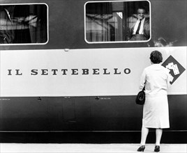 wagon du train etr 300 settebello, 1963
