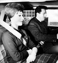 détail des ceintures de sécurité, 1962
