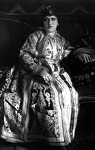 Albanian princess of the traditional mirizio costume. 1900-10