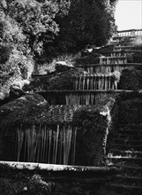 Teatro delle acque of villa torlonia. frascati. 1910-20