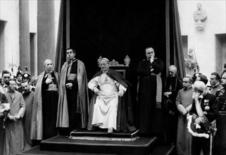 Italy. Rome. Pope Pius XI. 1924