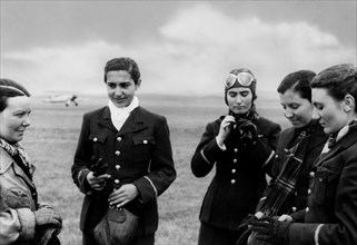 Turkey. women dedicated to aviation. 1942