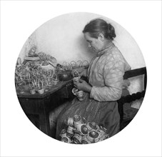 Handicraft Production Of Toys. Early 1900s