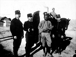 Soldiers In Tripolitania. 1912