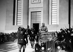 Benito Mussolini. 1930-40
