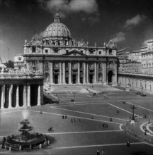 Basilica Of St. Peter. Rome 1955