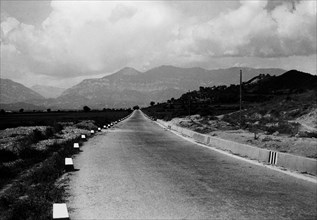 Road Tirana - Durazzo. 1940