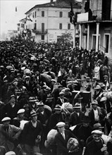 Lazio. Crowd At Littoria. 1920-30