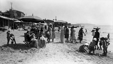 Vindicio Beach. Formia. Lazio. Italy. 1920