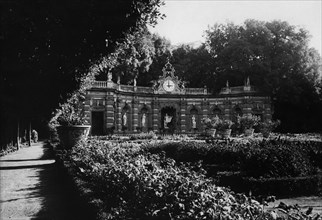 Lazio. Garden And Nymphaeum Of Villa Lancellotti In Frascati. 1930