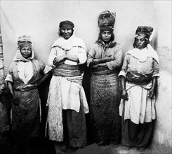 Turkey. Kurdistan. Women Of Giamelik. Kizilbash. 1900