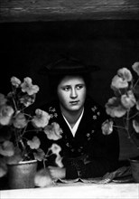 Italy. Bolzano. Portrait Of A Woman. 1910-20