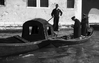 Control Activities Of The Police. Venice 1940