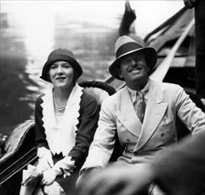 Mary Pickford And Douglas Fairbanks. Venice 1926