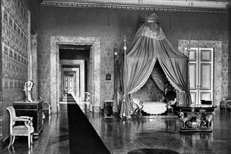 Room. Royal Palace. Caserta. Campania. Italy 1910-20