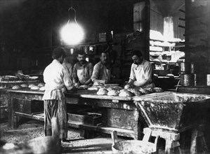 Panettone Production. Milan. Italy 1920