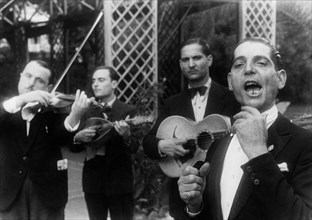 Musicians And Singers. Neapolitan Posteggia 1920-30