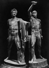 Tyrannicides Harmodius And Aristogeiton. Museo Archeologico Nazionale. Naples