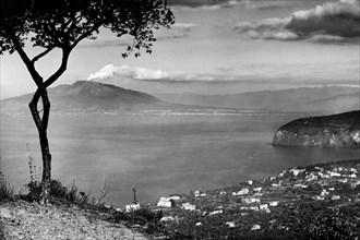 Italy. Campania. Sorrento View. 1940