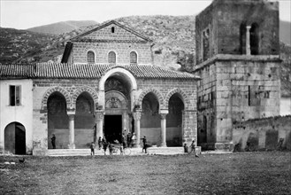 Abbey Of Sant'angelo In Formis. Sant'angelo In Formis. Campania. Italy 1910