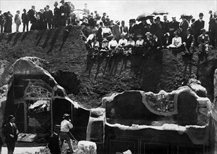 Italy. Campania. Pompei. Excavations. 1900-1910