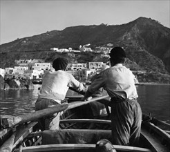 Italy. Campania. Fishermen. 1930-1940