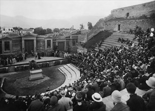 Italy. Campania. Amphitheatre. 1910-1920