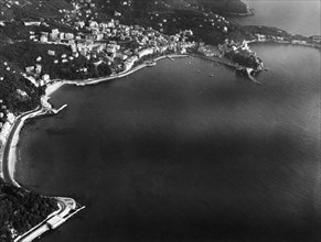 Panorama. Lerici. Liguria. Italy. 1964