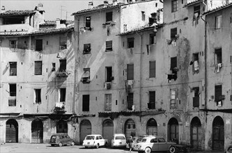 Market Square. Lucca. Tuscany. Italy 1966