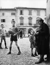 Children. Signa. Tuscany. Italy. 1958