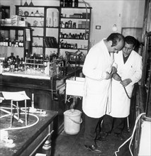 Laboratory Of Pharmacy. University Of Florence. Tuscany. Italy. 1964