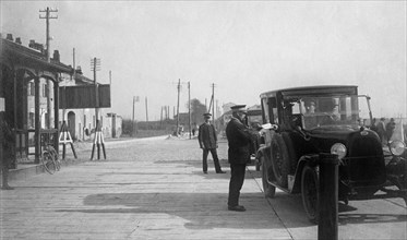 Milano-laghi Motorway. Toll. 1925
