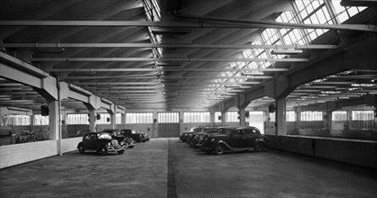 Garage In Milan. 1950