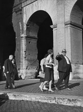 Rome. Tourists. 1960